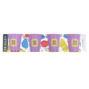 New Friends Purple Shot Glasses - Peephole Picture Frame